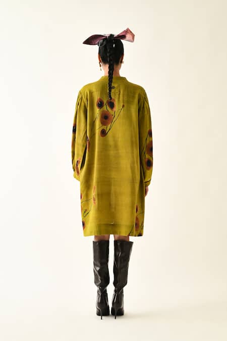 OFRIDA Sol Flora Beach Short Dress 