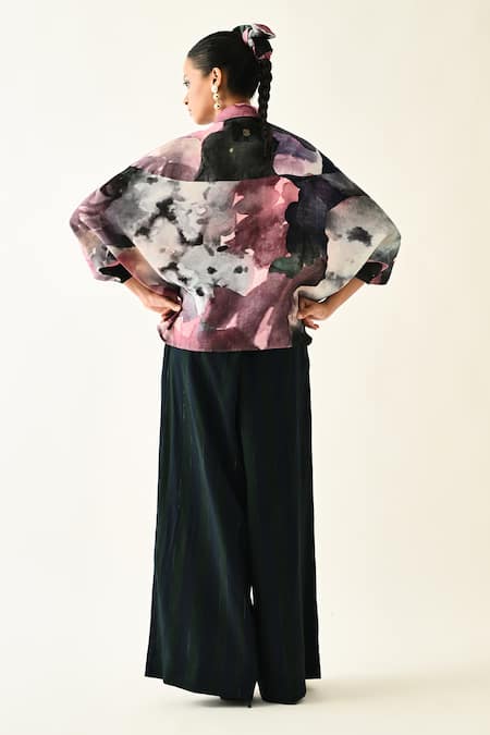 OFRIDA Twilight Bloom Ae Printed Shirt Set 