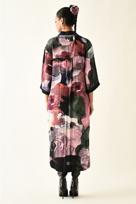 OFRIDA Twilight Bloom Trench Set 