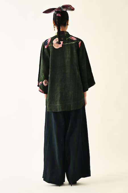 OFRIDA Mossfield Printed Shirt Pant Set 