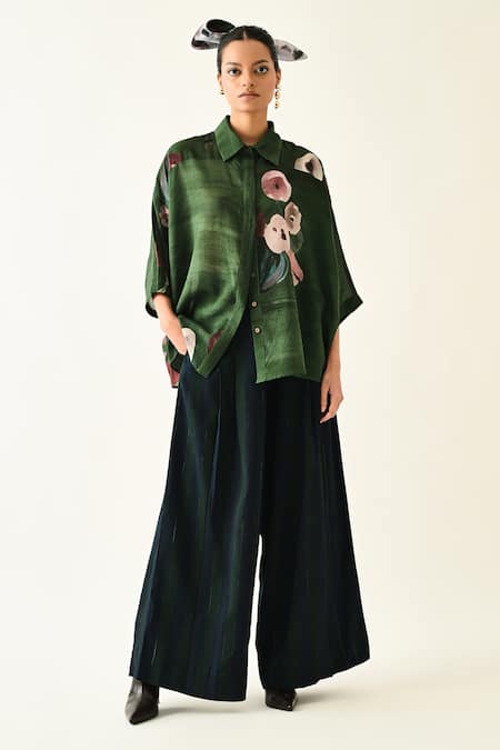 OFRIDA Mossfield Ae Printed Shirt & Pant Set 