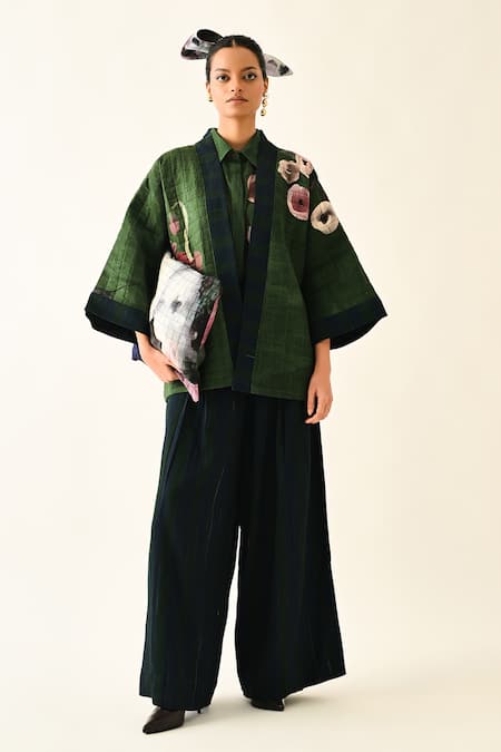 OFRIDA Mossfield Quilted Jacket & Shirt Set 