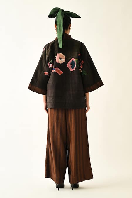 OFRIDA EarthBloom Quilted Jacket & Pant Set 