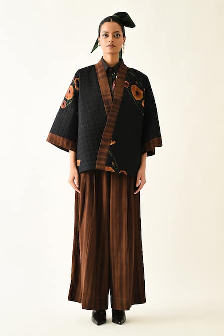 OFRIDA Winter Daffoldi Quilted Cotton Jacket & Pant Set 