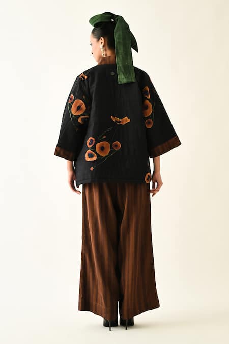 OFRIDA Winter Daffoldi Printed Cotton Jacket Set 