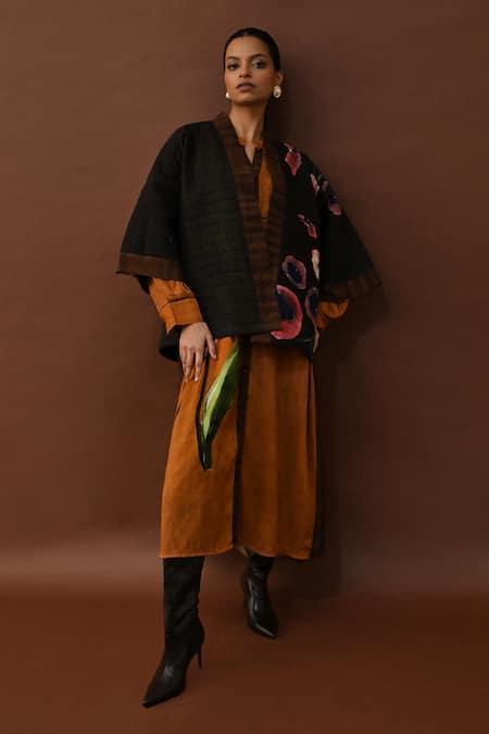 OFRIDA Rusticmoon Quilted Jacket & Dress Set 