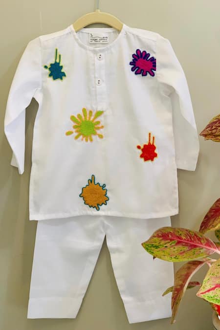 Rage Attire-Sweta Saria Splash Of Colors Kurta Set 