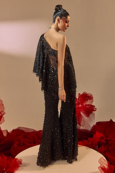 Sachkiran Bimbra Embroidered Top & Pant Set 