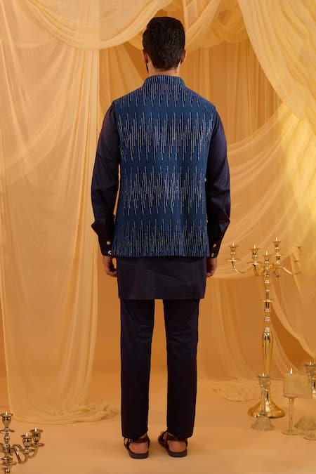 Spring Break Georgette Sequin Embroidered Bundi Set 