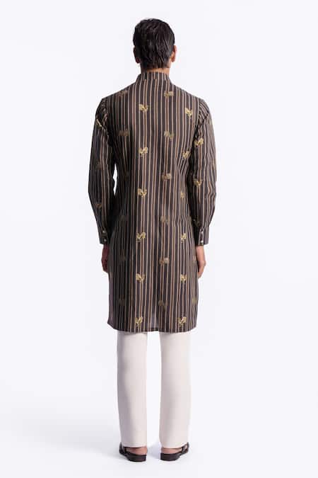 Balance by Rohit Bal Chanderi Printed Kurta 