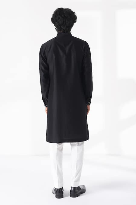 Dhruv Vaish Scattered Embroidery Kurta Set 