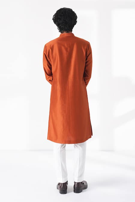 Dhruv Vaish Scattered Embroidered Kurta Set 