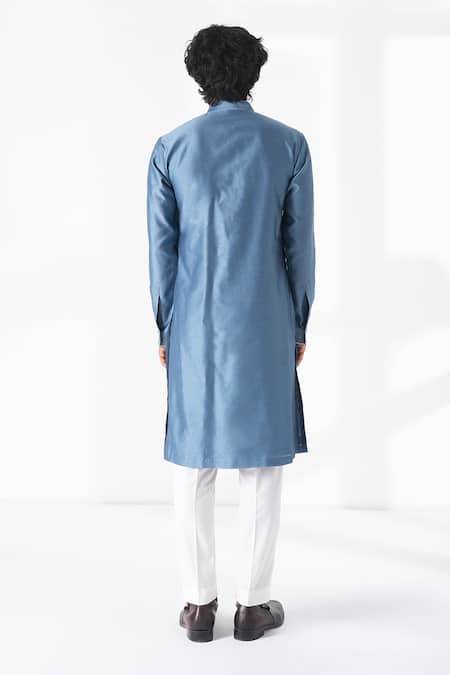 Dhruv Vaish Scattered Embroidered Kurta Set 