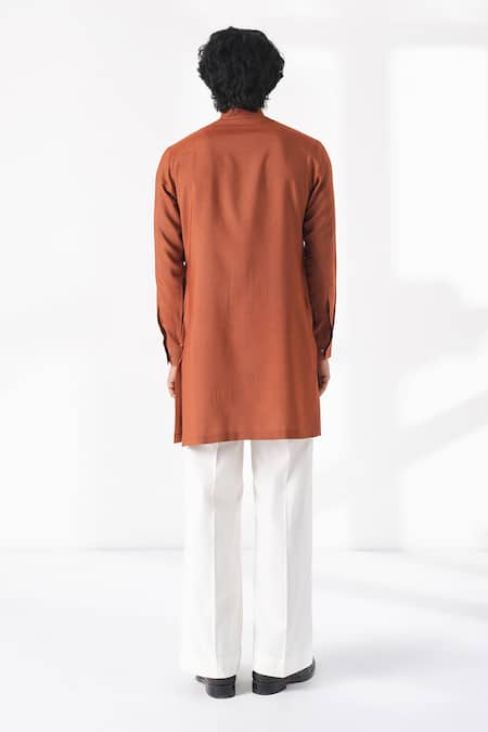 Dhruv Vaish Panel Detail Kurta Set 