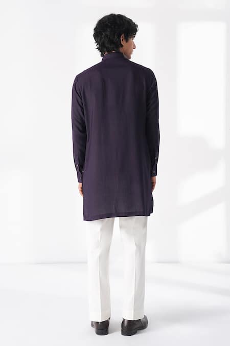 Dhruv Vaish Panel Detail Kurta Set 