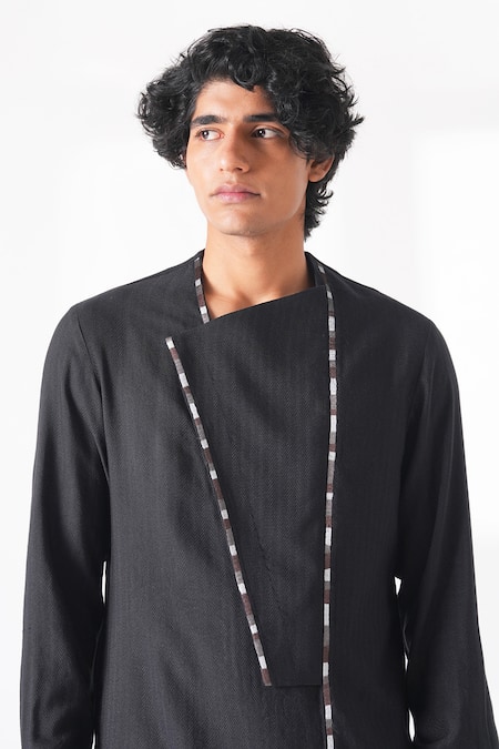 Dhruv Vaish Side Panel Kurta Set 