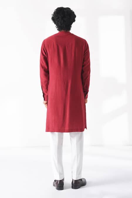 Dhruv Vaish Side Panel Kurta Set 