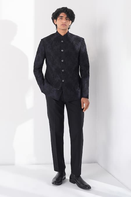 Dhruv Vaish Embroidered Bandhgala 