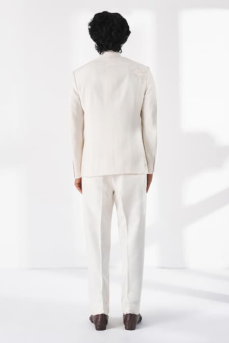 Dhruv Vaish Scattered Thread Embroidered Bandhgala 