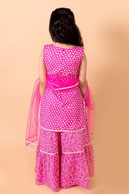 Jhambthreads Printed Cotton Kurta Set 