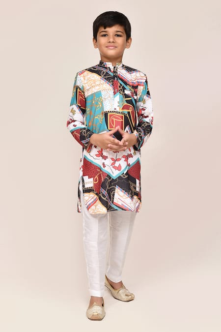 Jhambthreads Printed Kurta & Pant Set 