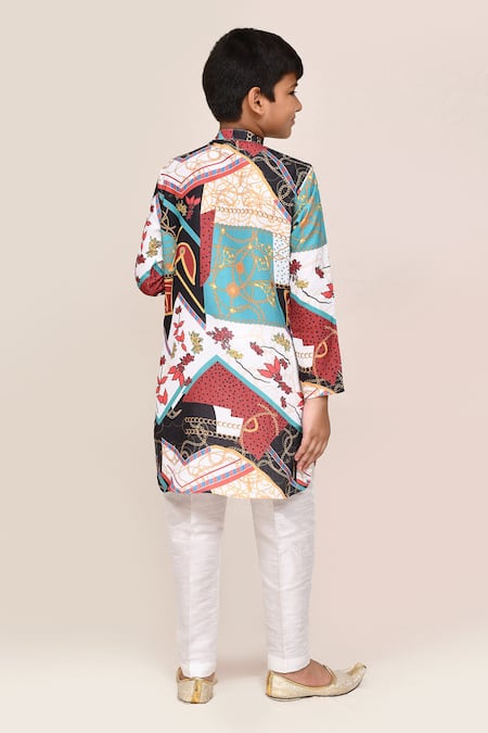 Jhambthreads Printed Kurta & Pant Set 