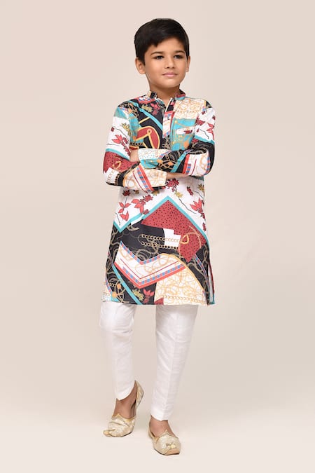 Jhambthreads Printed Kurta Set 