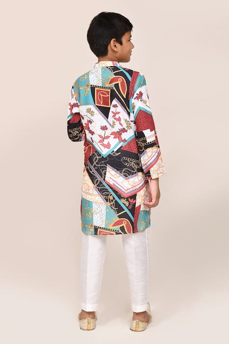 Jhambthreads Printed Kurta Set 