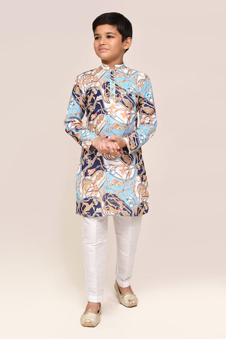 Jhambthreads Digital Print Kurta & Pant Set 