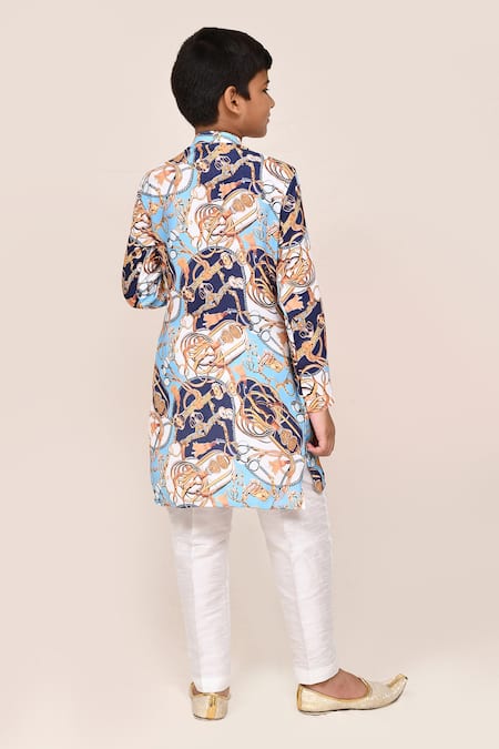 Jhambthreads Digital Print Kurta & Pant Set 