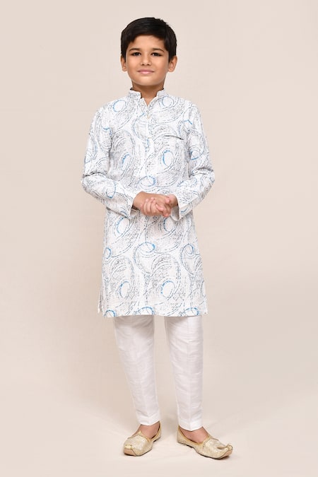 Jhambthreads Embroidered Kurta & Pant Set 