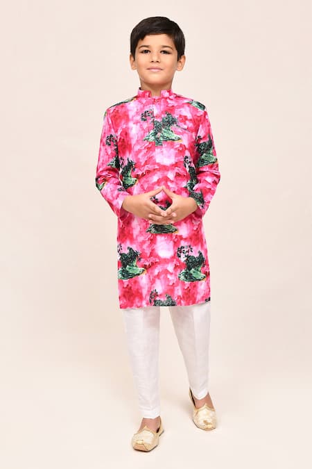 Jhambthreads Printed Kurta & Pant Set 