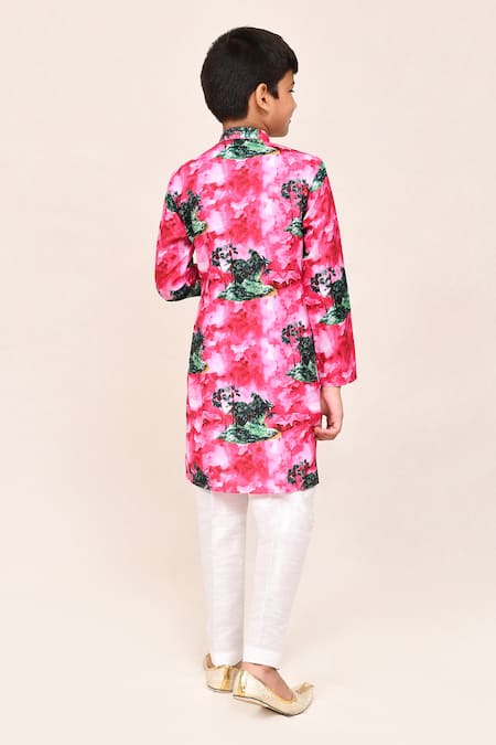 Jhambthreads Printed Kurta & Pant Set 