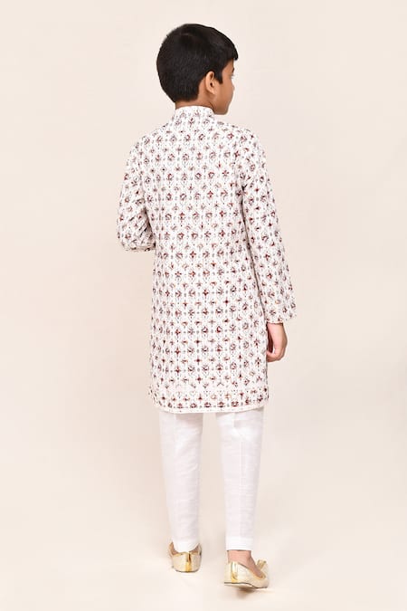 Jhambthreads Sequin Work Kurta & Pant Set 