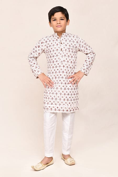 Jhambthreads Sequin Work Kurta & Pant Set 