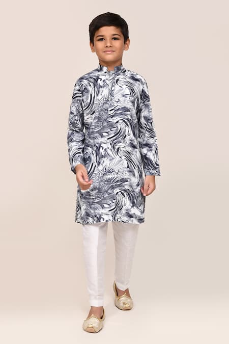 Jhambthreads Digital Print Kurta & Pant Set 