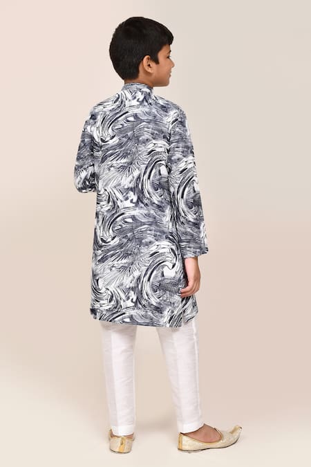 Jhambthreads Digital Print Kurta & Pant Set 