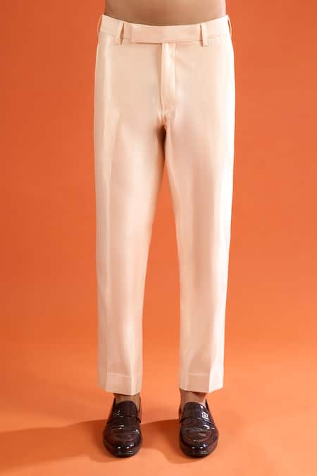 Shop_Qbik_Pink Mirrors Embellished Bundi And Kurta Set _Online_at_Aza_Fashions