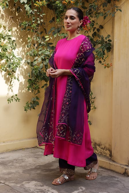 Apeksha Jain Label Neer A-Line Kurta Set