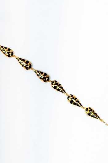 Buy_Bauble Bazaar_Black Cat Walk Glow Choker Necklace _Online_at_Aza_Fashions