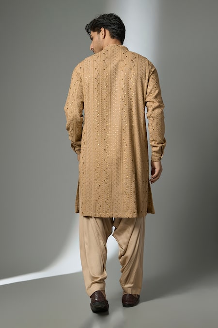 SALIL BHATIA Thread Embellished Kurta Set 