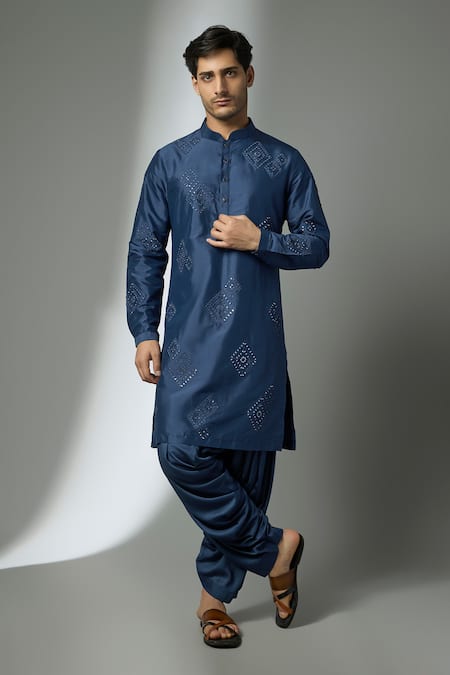 SALIL BHATIA Mirror Embroidered Kurta Set 