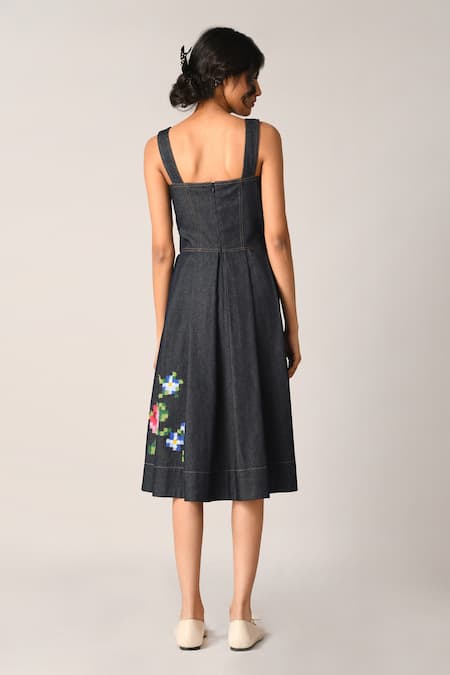 Payal Pratap Sherardii Embroidered Corset Dress 