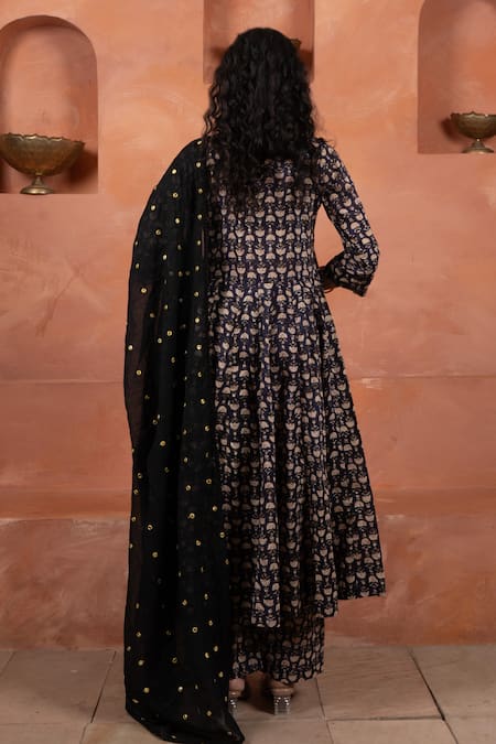 Gulabo Jaipur Hania Printed Anarkali Pant Set 