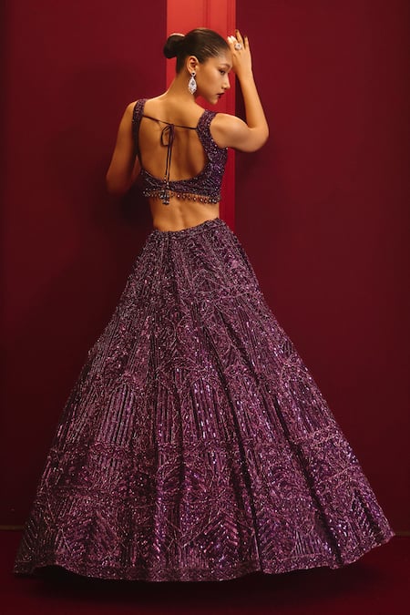 Angad Singh The Royal Decree Embroidered Lehenga Set 