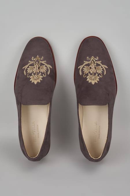 SALIL BHATIA Hand Embroidered Loafers 