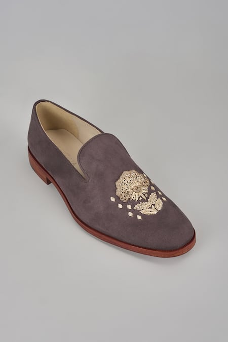 SALIL BHATIA Hand Embroidered Loafers 