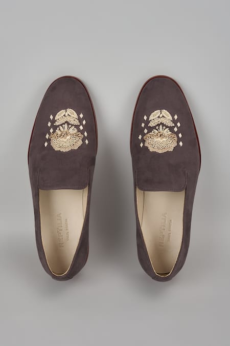 SALIL BHATIA Hand Embroidered Loafers 
