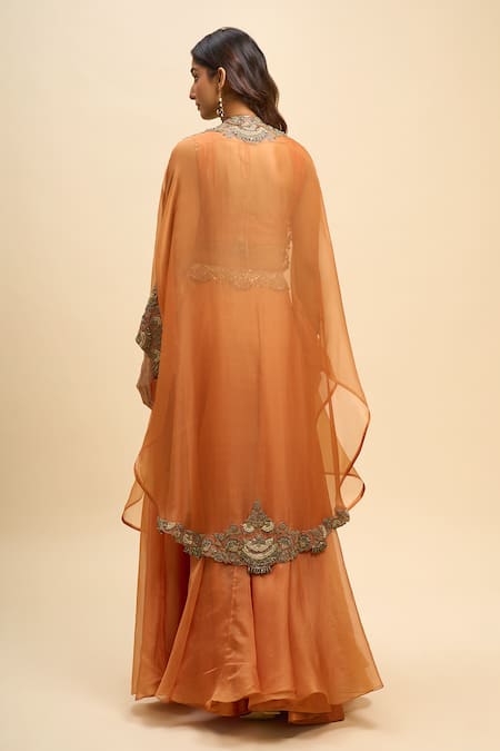 Prisho Resham Work Jacket Lehenga Set 