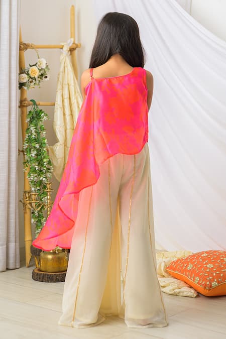 Fairies Forever Leheriya Top & Sharara Set 